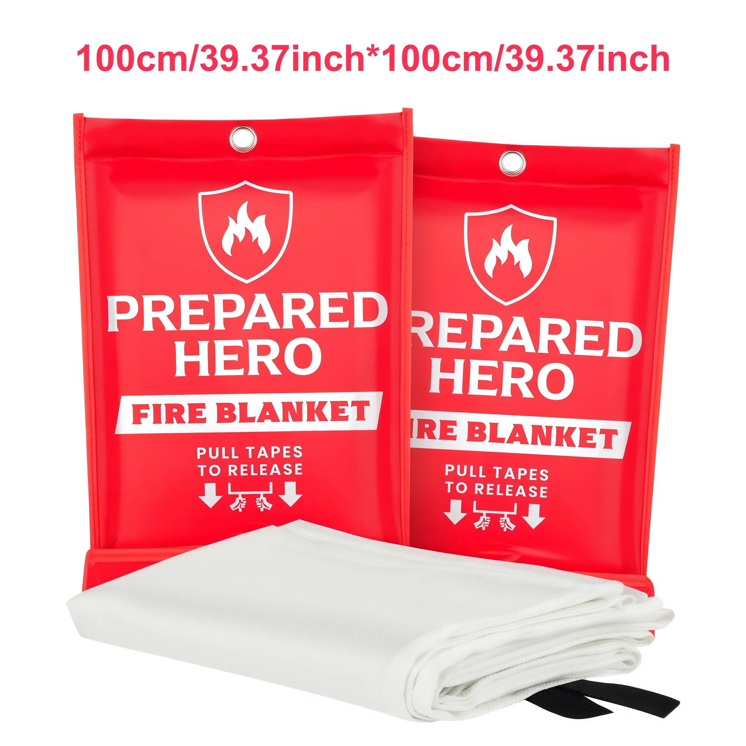 Emergency Fire Blanket 1m x 1m Fire Suppression Cover