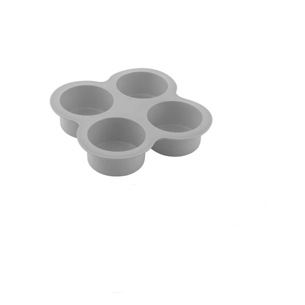 Fire-kop silicone æggeform og mini muffinform