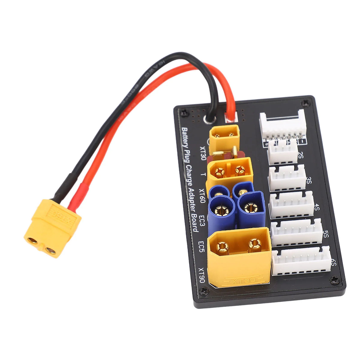 Battery Charger Adapter Board, XT30/60/90, EC3/5 & T Plugs