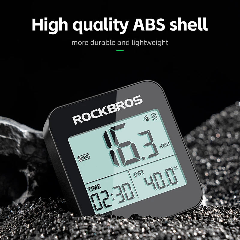 GPS Bike Computer with Speed, Odometer & 20H Battery Waterproof
