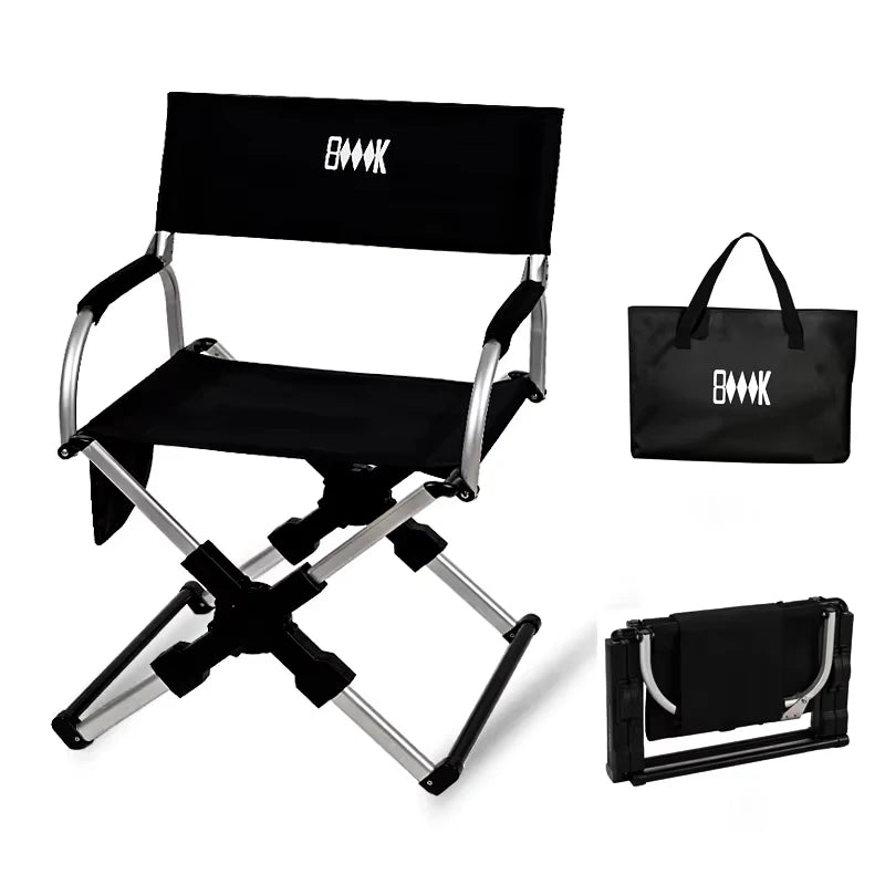 Foldable Director’s Chair for Camping, Beach and Fishing