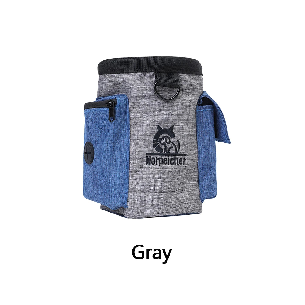 Waist-Worn Dog Training Treat Pouch