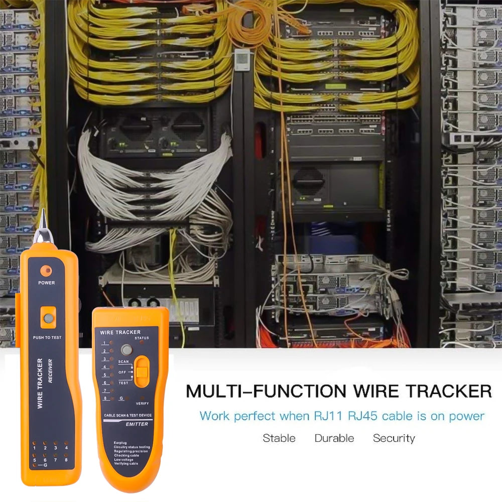 RJ45 Network Cable Tester and Tone Tracer