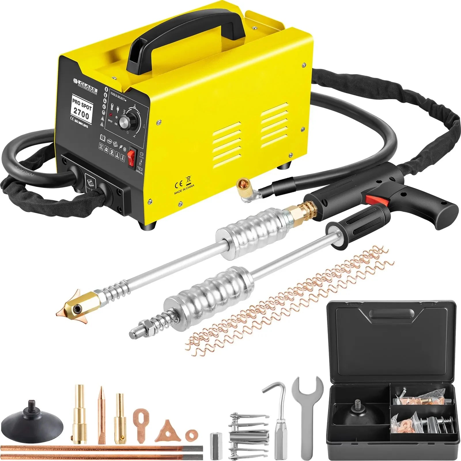 VEVOR 3500A Dent Puller Spot Welder Kit with Dual Guns