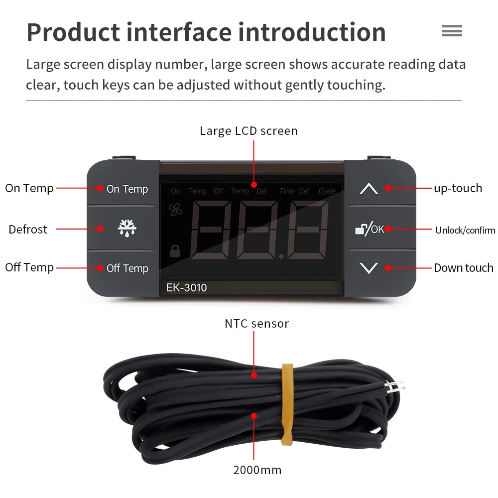 EK-3010 or EK-3030 Temperature Controller