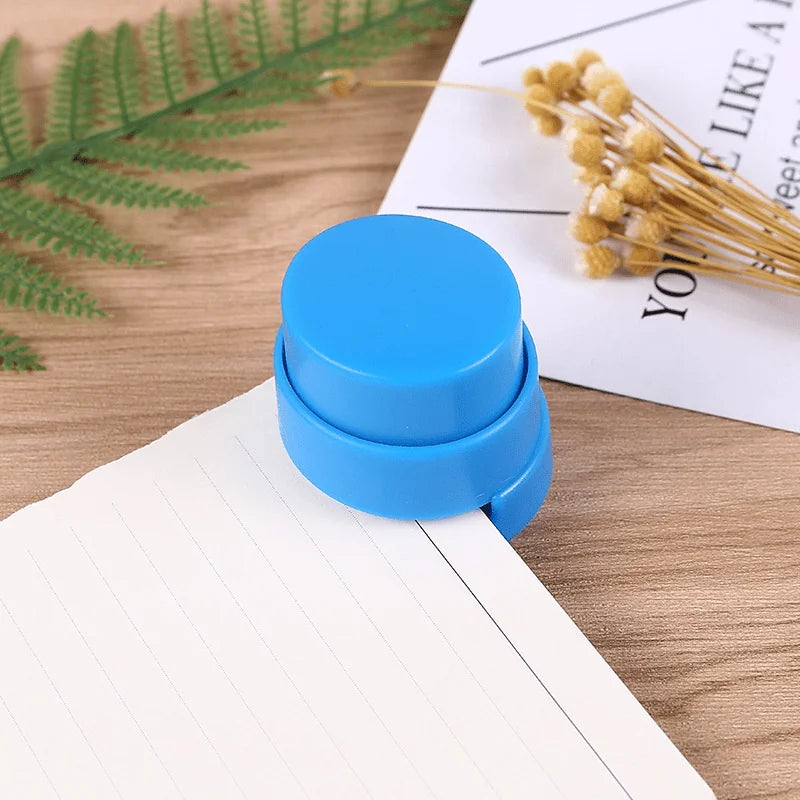 Manual Staple-Free Paper Stapler