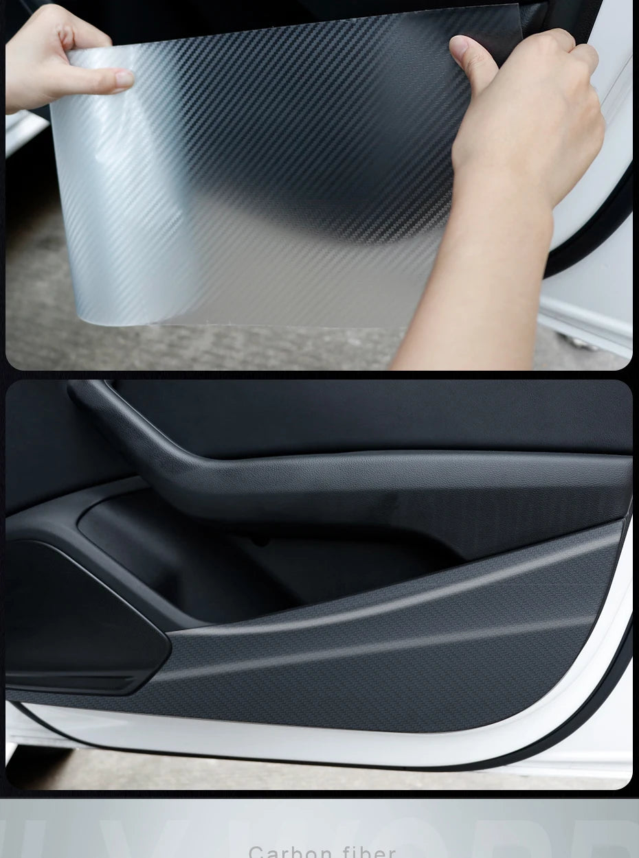 SEAMETAL Car Door Protector Sticker Transparent Nano Tape 10m Anti Collision Car Bumper Stickers Protector Films Car Accessories
