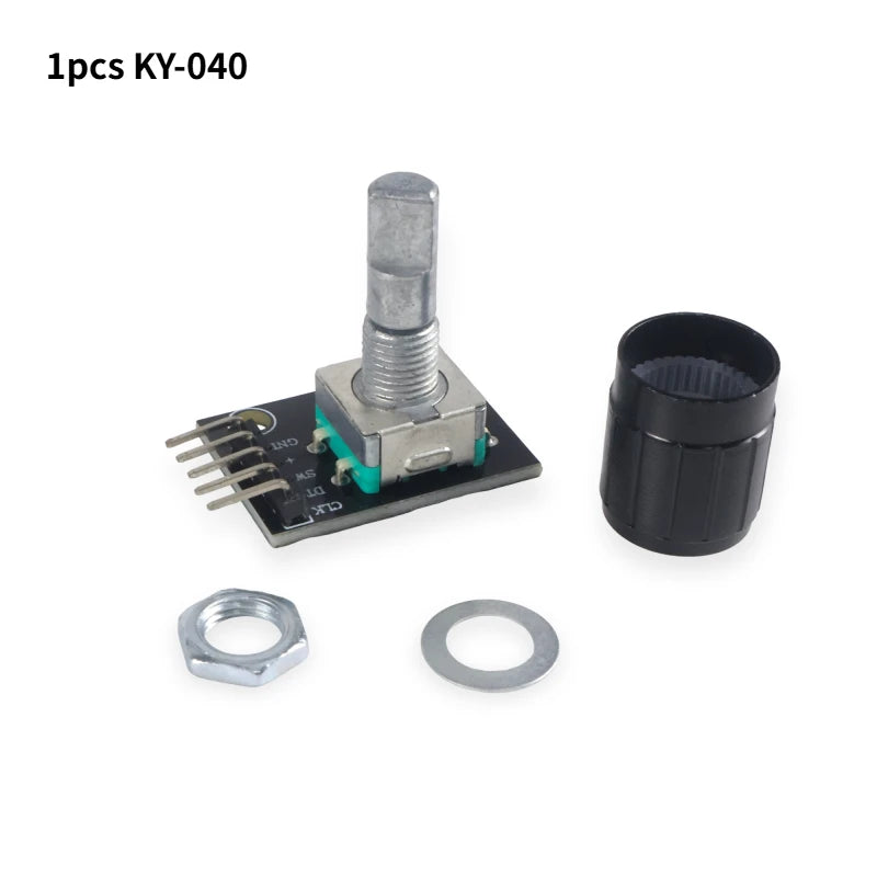 KY-040-rotatie-encodermodule met drukknop, 5V