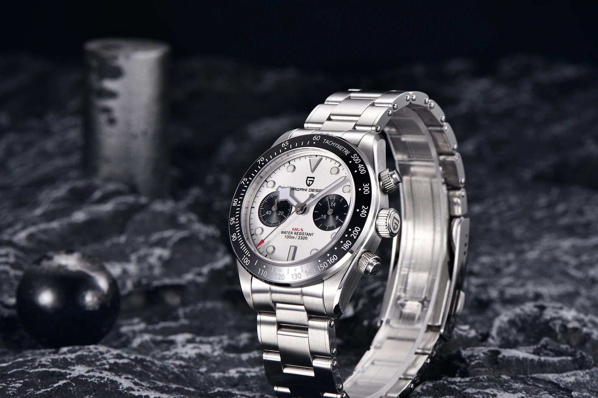 Pagani Design BB Panda Chronograph Men's Watch 100M Waterproof