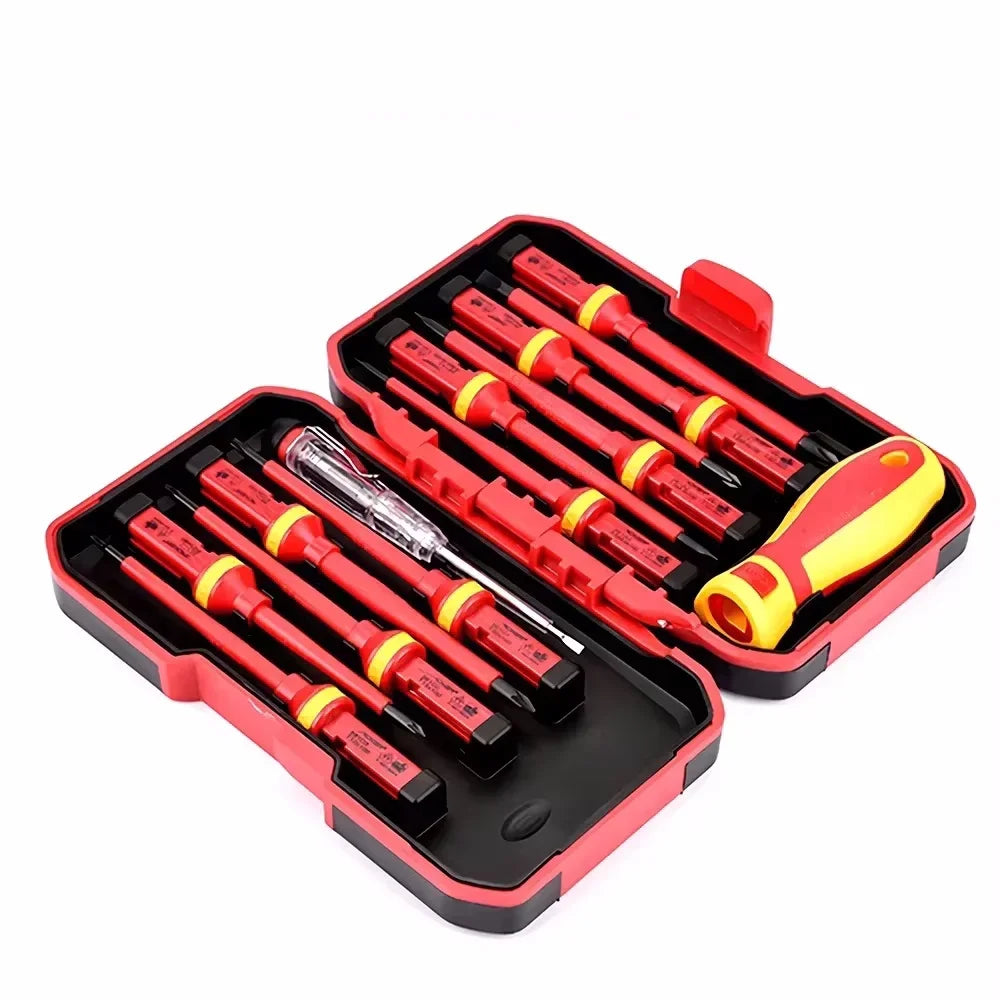 Insulated Screwdriver Set - 8 or 10 Pieces