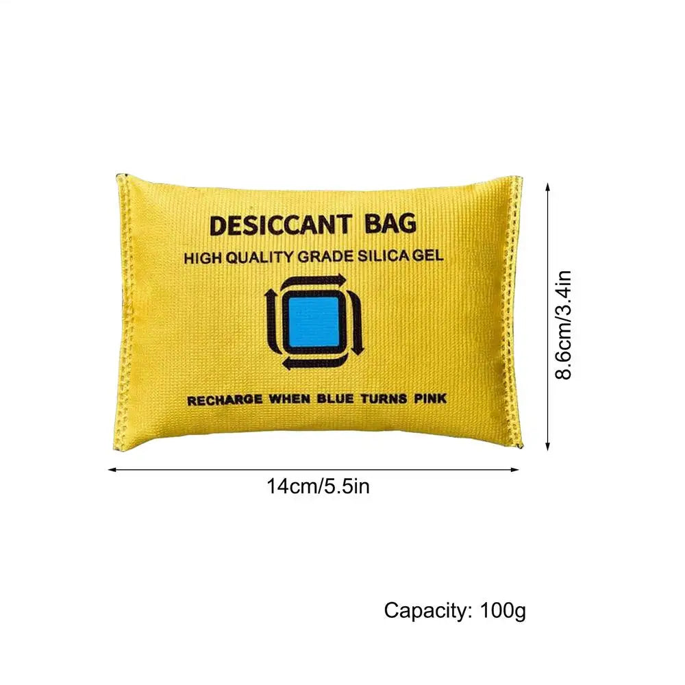 Reusable Moisture Absorber Bags for Closets and Cars
