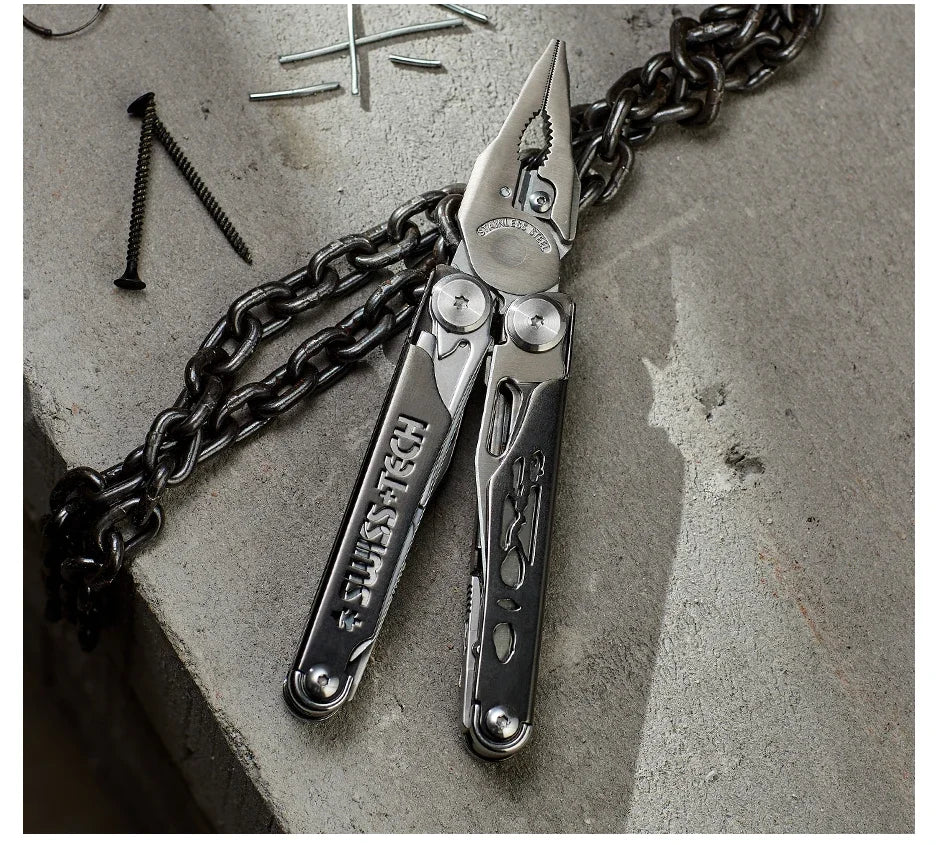 37-in-1 Folding Pliers Multitool