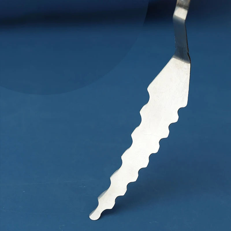 9-częściowy zestaw noży do zdobienia tekstur kwiatowych