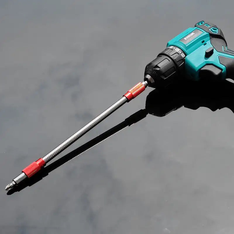 Hexagonal Shank Metal Flex Universal Extension Bit Holder Magnetic Hex Screwdriver Bit Connection Extension Rod for Hand Drill 