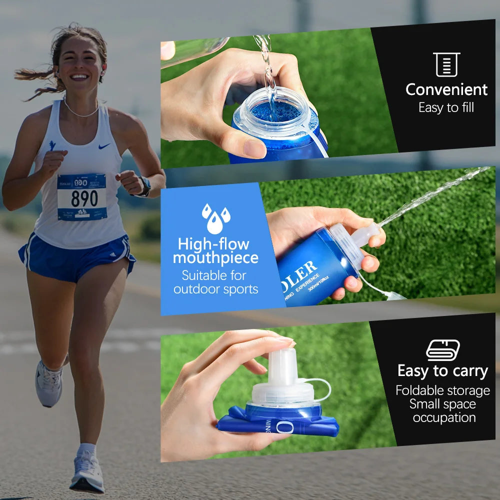 NEWBOLER Elastic Sports Waist Bag Pack Running Race Number Belt Triathlon Marathon Race Cycling Mountaineering Phone Waist Bag 