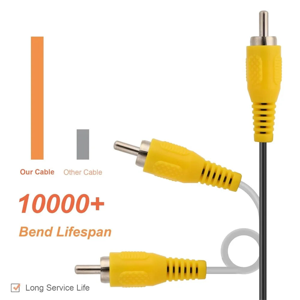 Cavo AV composito da 1,8 m per N64, GameCube e SNES