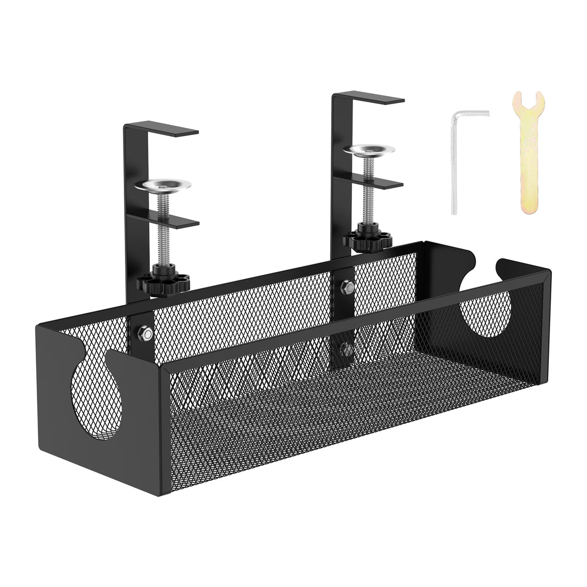 Clamp-On Carbon-Steel Cable Tray