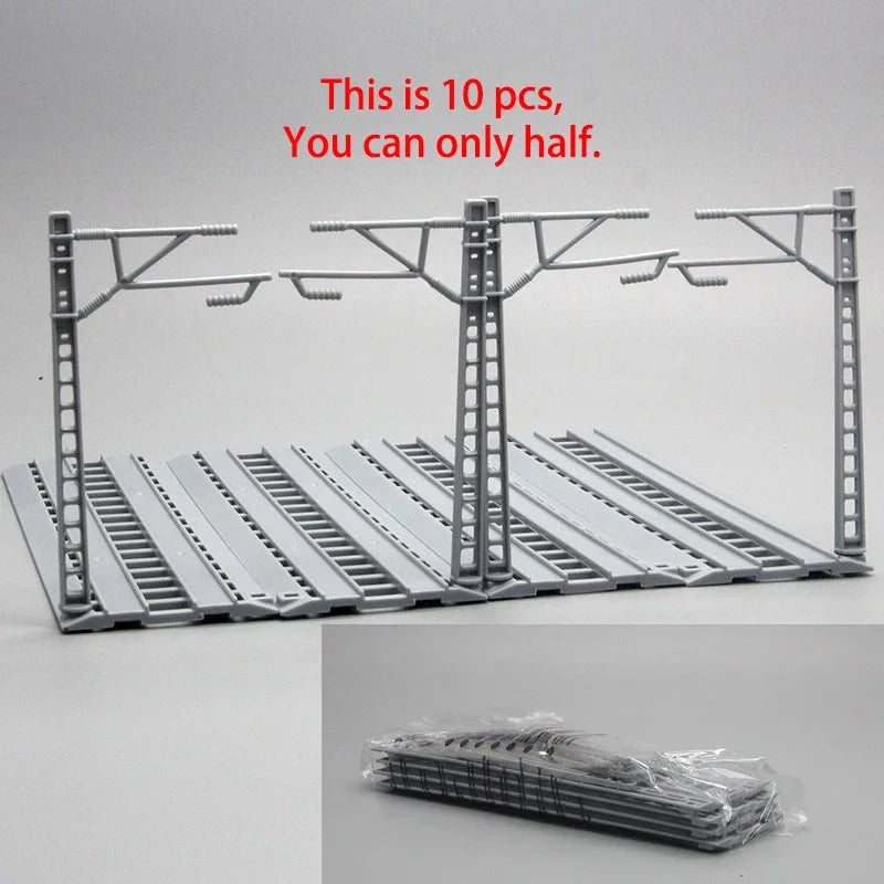 Model Railway Display Track Sections, 5 or 10 Pack