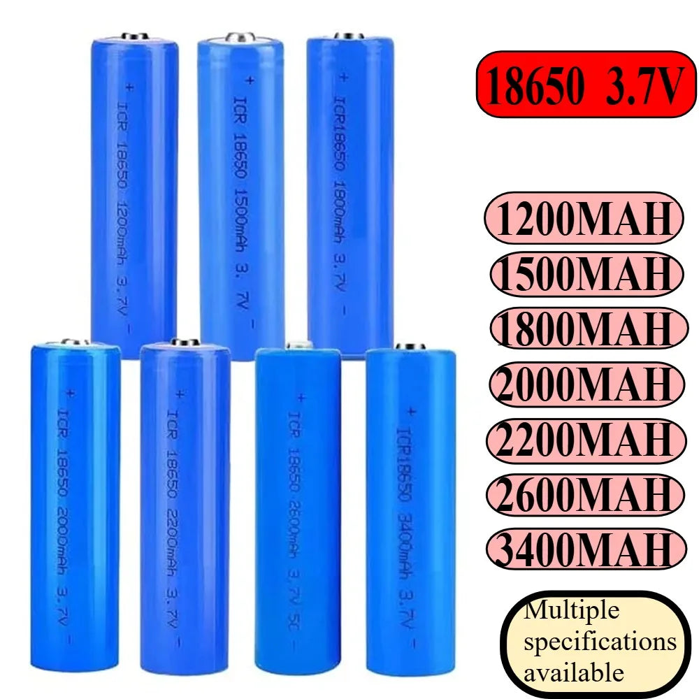 3.7 V 18650 wiederaufladbare Li-Ionen-Zelle