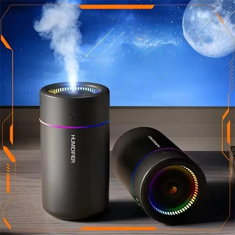 280 ml USB Mini Humidifier with Coloured Light