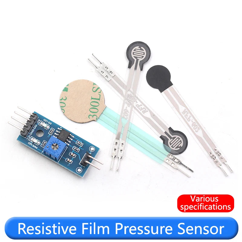 FSR402- of RFP602-krachtssensor met resistieve folie