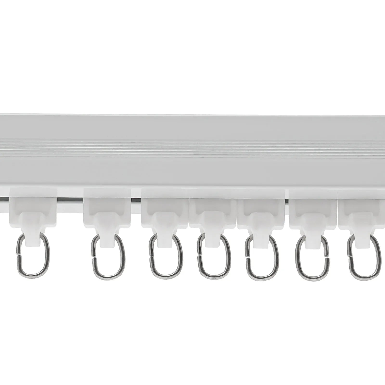 Smart Motorized Curtain Track with Remote, Timer & Quiet 13ft Rail