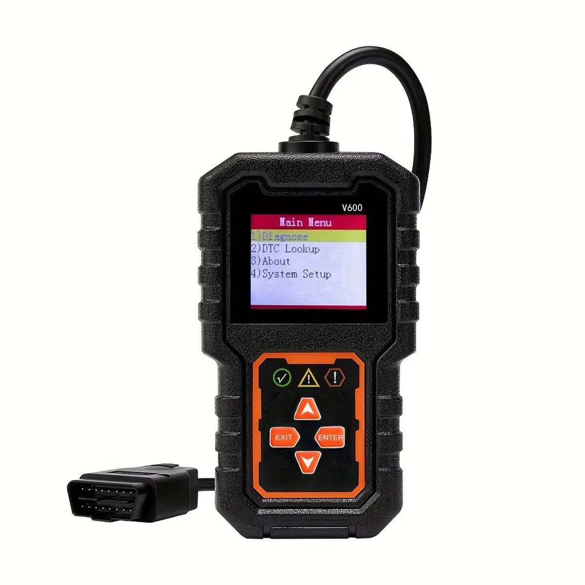 V600 Wired OBD2 Engine Code Reader and Diagnostic Scanner