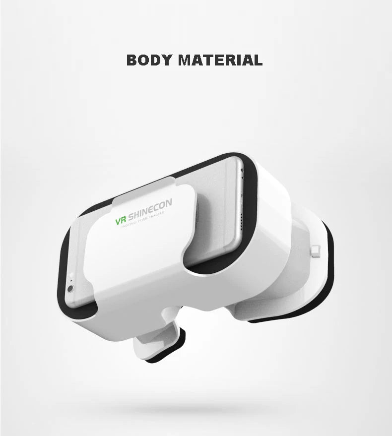 VR brýle 3D virtuální realita, headset, helma, čočky, brýle, chytré pro smartphony, mobilní hry, sada Viar Viewer
