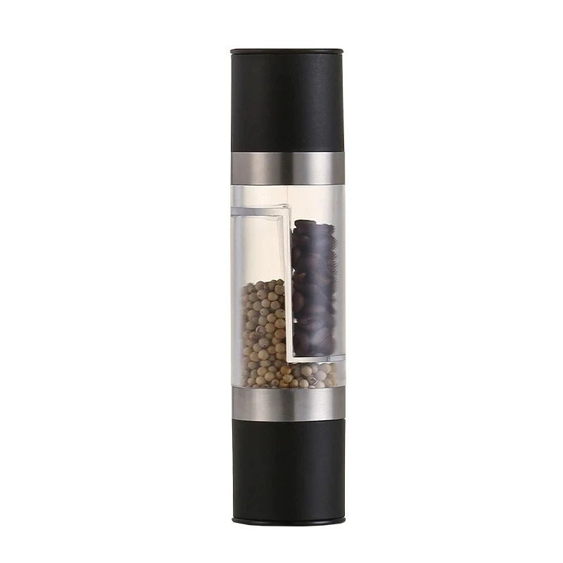 Two-in-One Salt & Pepper Mill with Ceramic Grinders