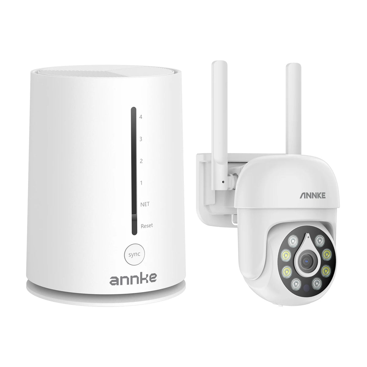 5MP WiFi PT Security Camera System with 4CH NVR