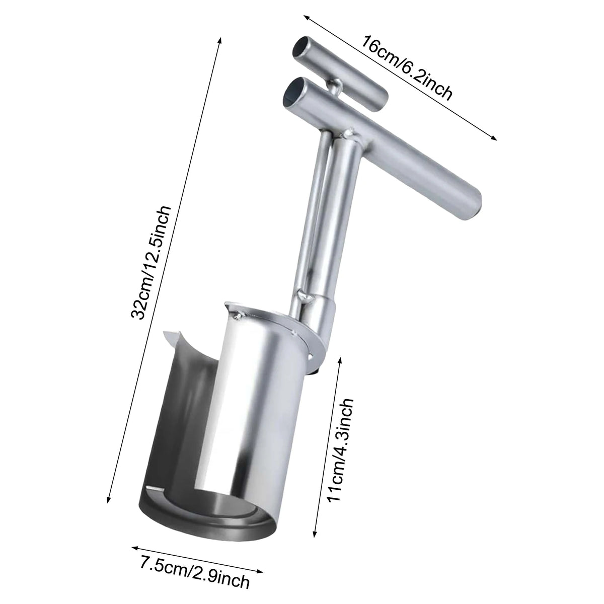 Metal Skærdlingsudplante-SPADE
