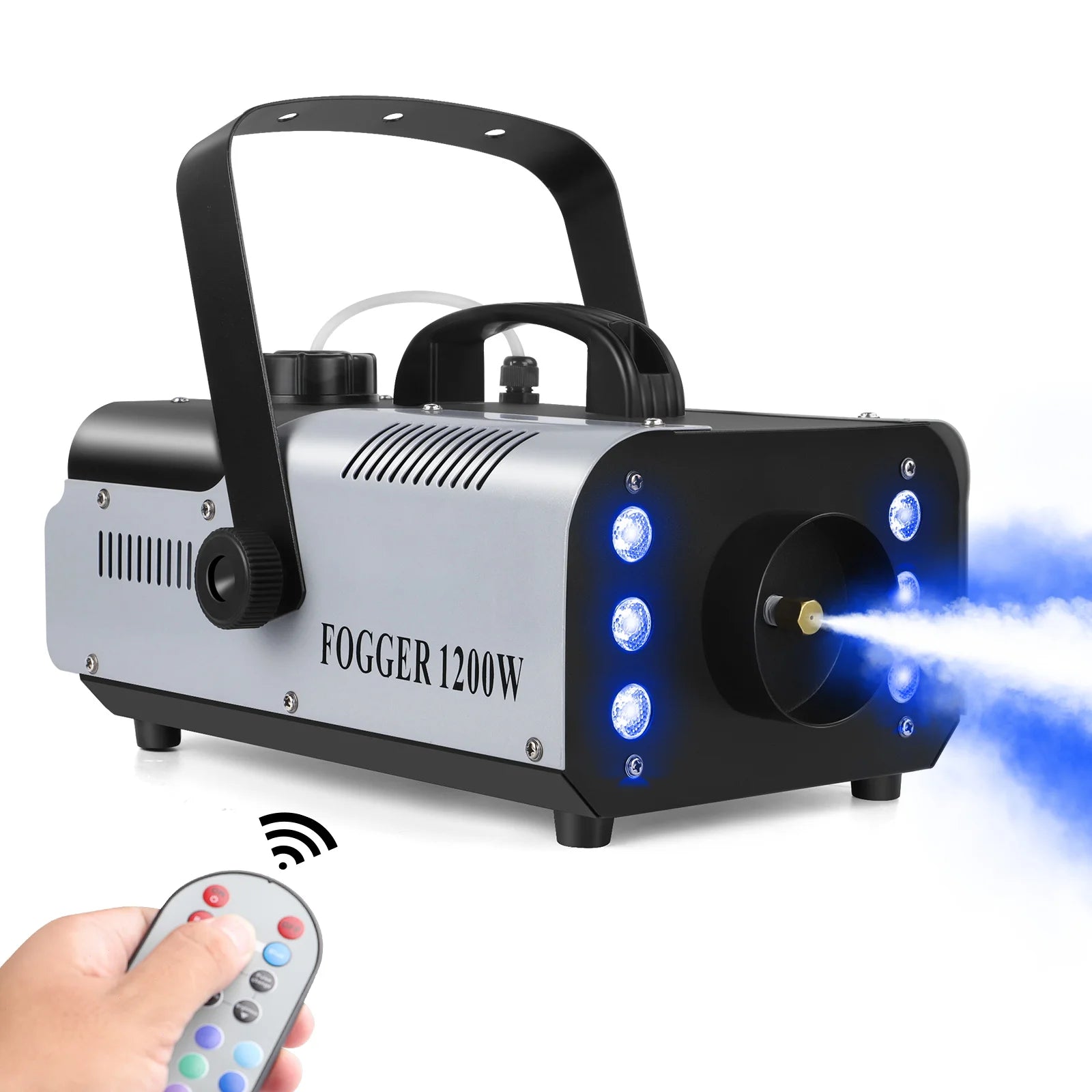 U'King 1200W Fog Machine with 6 LED Stage Effects