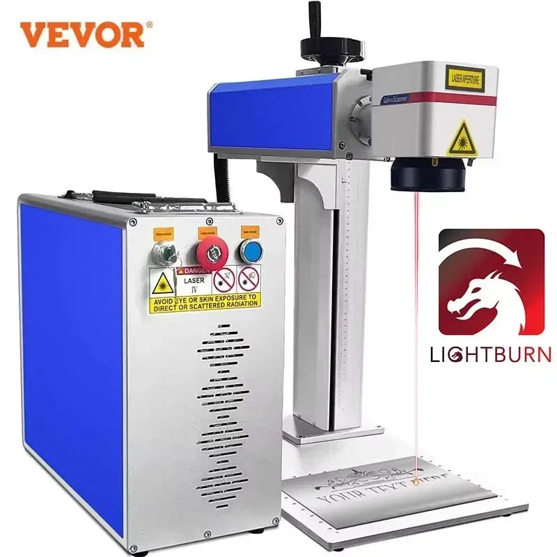 Fiberlasermarkeringsmaskin 30W/50W för metallgravyr