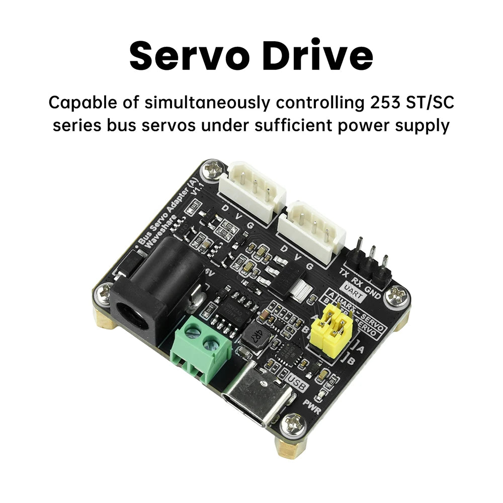 UART Serieller Bus Servoantriebsplatine