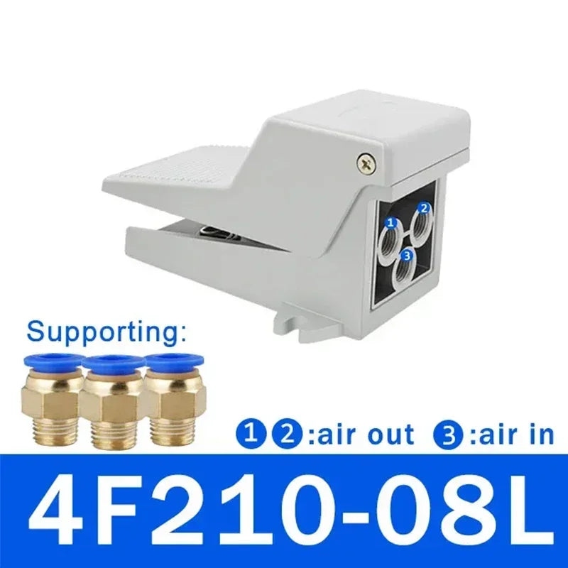 Pneumatic Foot-Pedal Valve Options