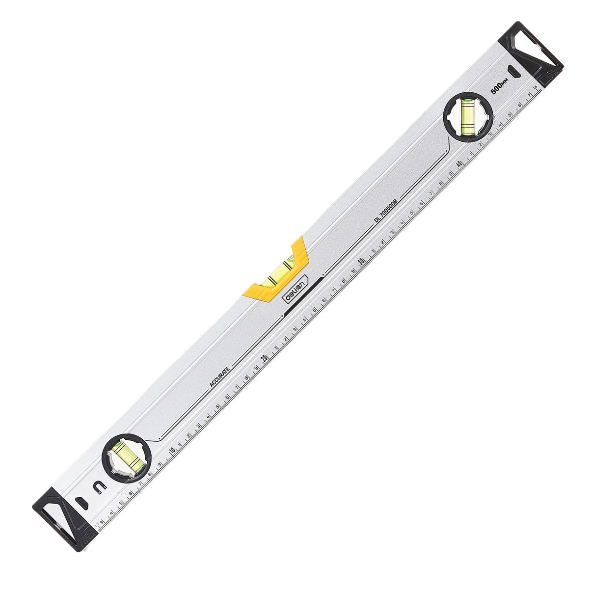 Magnetic Three-Vial Spirit Level