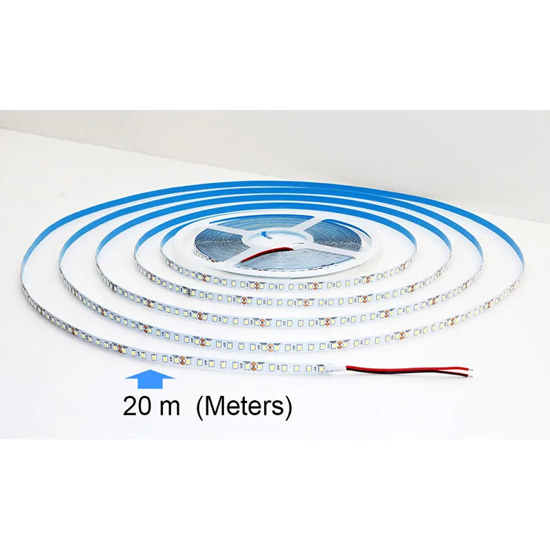 Flexible White LED Strip - 12V / 24V Options