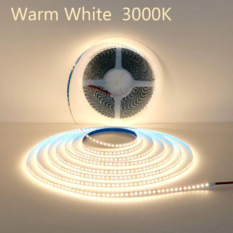 Flexible White LED Strip - 12V / 24V Options