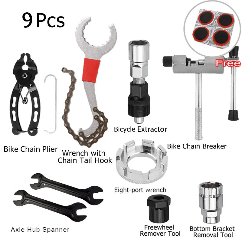 Bicycle Maintenance Tool Kit - Set Options