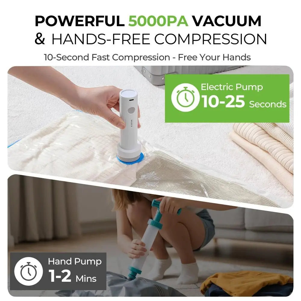 Rechargeable Vacuum Storage Bag Pump