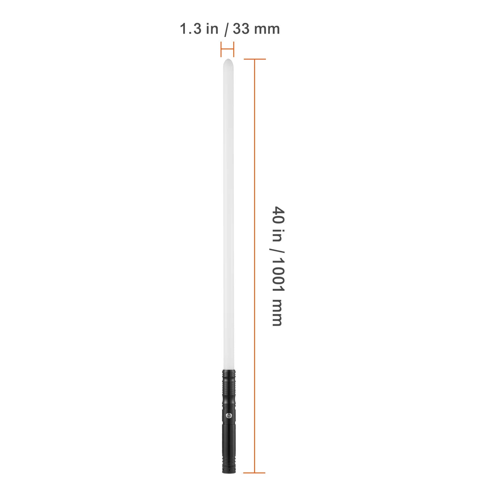 RGB Lightsaber with Sound Effects & Metal Handle Rechargeable