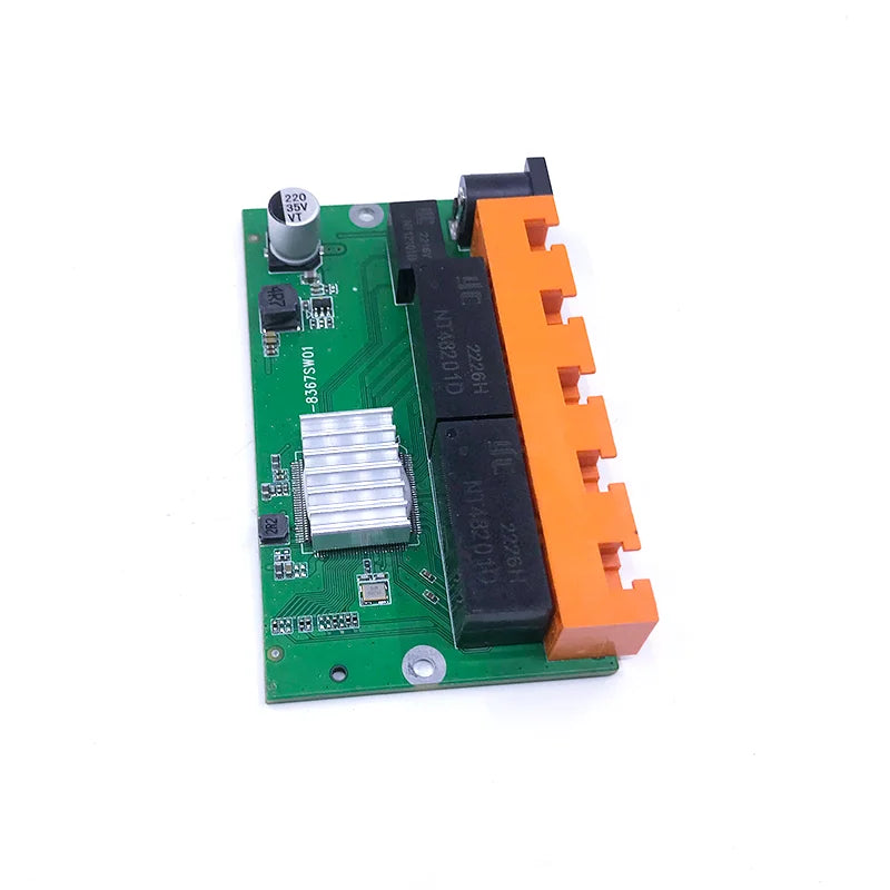 Placă de comutare Ethernet Gigabit cu 5 sau 8 porturi