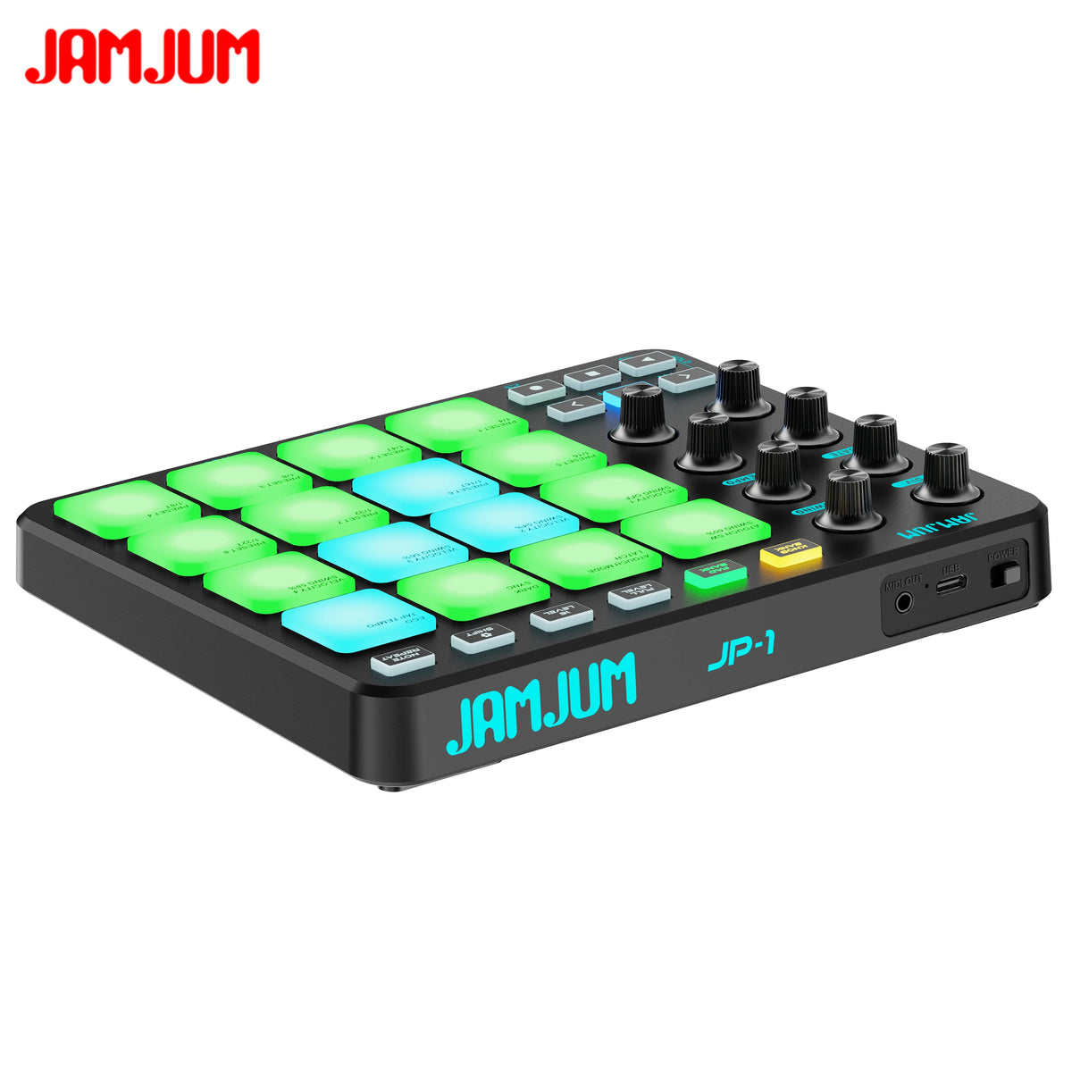 JP-1 Wireless MIDI Pad Controller