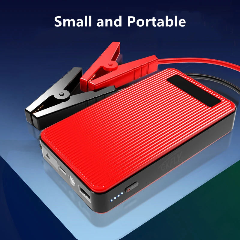 GKFLY Portable Car Battery Jump Starter 8000mAh