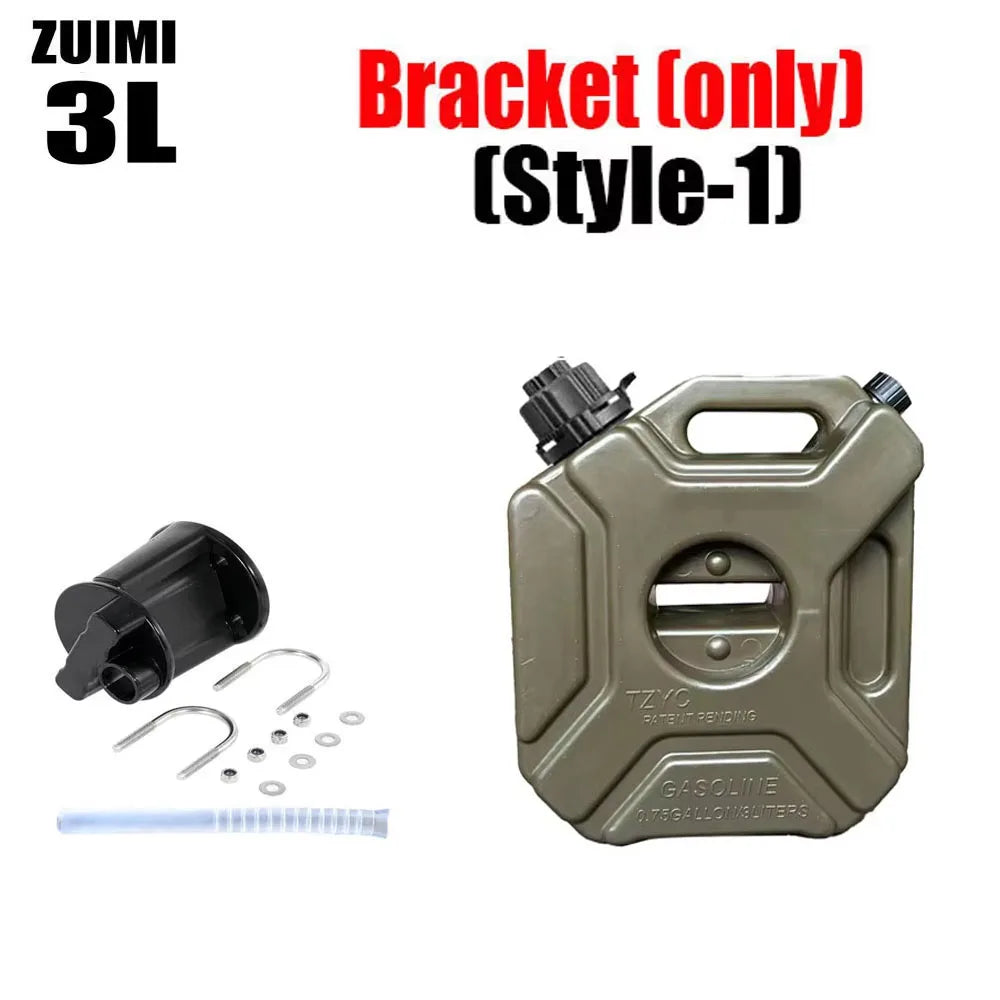 3/5L Child Lock Mororcycle Accessories Fuel Tank Petrol Cans Barrels Can Gas Spare Container Anti-static Jerry Can Fuel Tank 