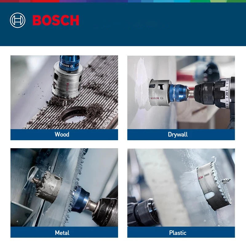 Bimetalová děrovka Bosch, 14-76 mm, kobalt