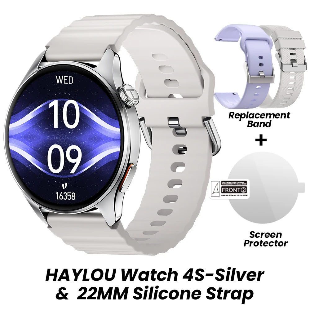HAYLOU Watch 4S ceas GPS cu afișaj AMOLED de 1,43 inch