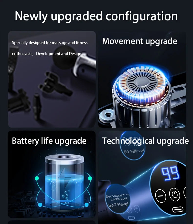 Dispositivo per massaggio profondo Lenovo N3 con controllo touch LED