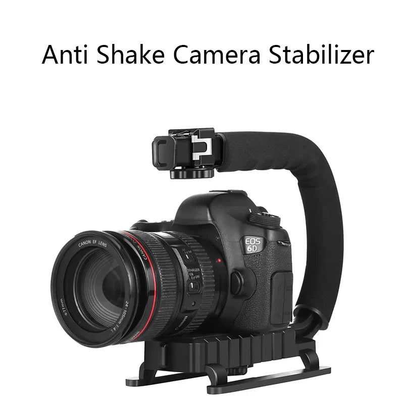 Handheld Camera Support - U-Shaped Grip