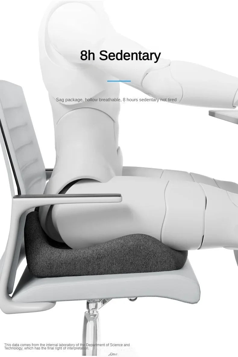 Tailbone Sciatica Back Pain Relief Comfort Office Chair Car Seat Cushion Non-Slip Orthopedic Memory Foam Coccyx Cushion 